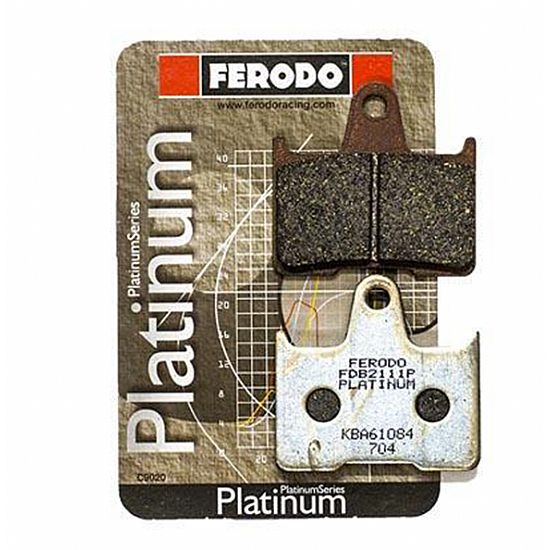 FERODO PLATINUM REAR BRAKE PADS SUZUKI GSXR 600/750/1000