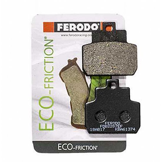 REAR BRAKE PADS FERODO ECO FRICTION PIAGGIO BEVERLY 500 FDB2207EF