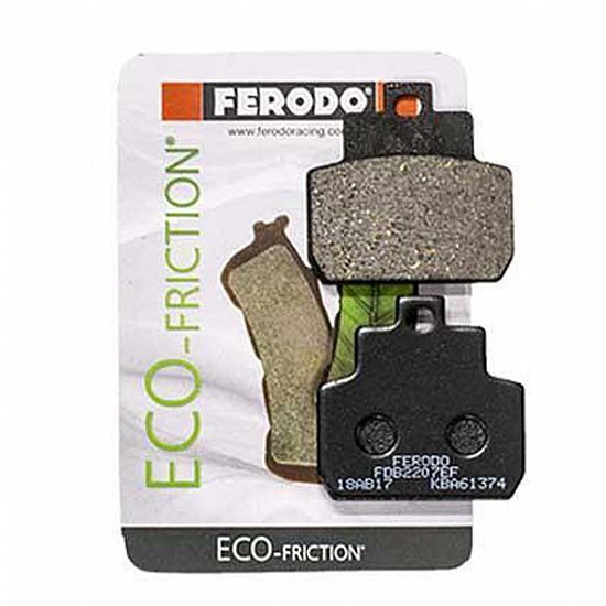 ΠΙΣΩ ΤΑΚΑΚΙΑ FERODO ECO FRICTION ΓΙΑ PIAGGIO BEVERLY 500 FDB2207EF