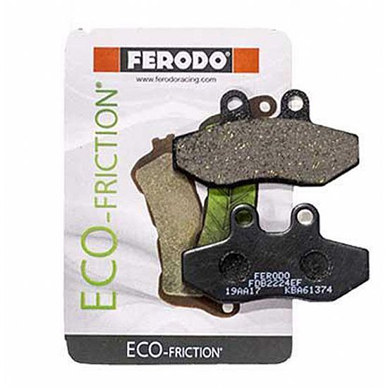 FRONT BRAKE PADS FERODO ECO FRICTION YAMAHA NXC 125 CYGNUS X 04-10 FDB2224EF