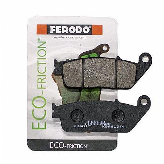 ΕΜΠΡΟΣ ΤΑΚΑΚΙΑ FERODO ECO FRICTION ΓΙΑ YAMAHA X-MAX 250 10-13 FDB2225EF