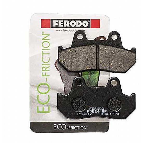 FRONT BRAKE PADS FERODO ECO FRICTION HONDA TRANSALP XL 600V 88-93 FDB244EF