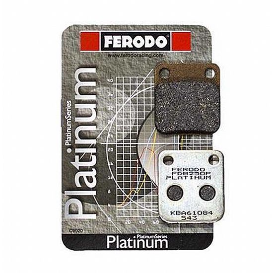 FERODO PLATINUM BRAKE PADS PEUGEOT SUM UP 125 08-10