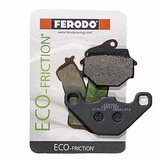 REAR BRAKE PADS FERODO ECO FRICTION KAWASAKI KLE 500 FDB314EF