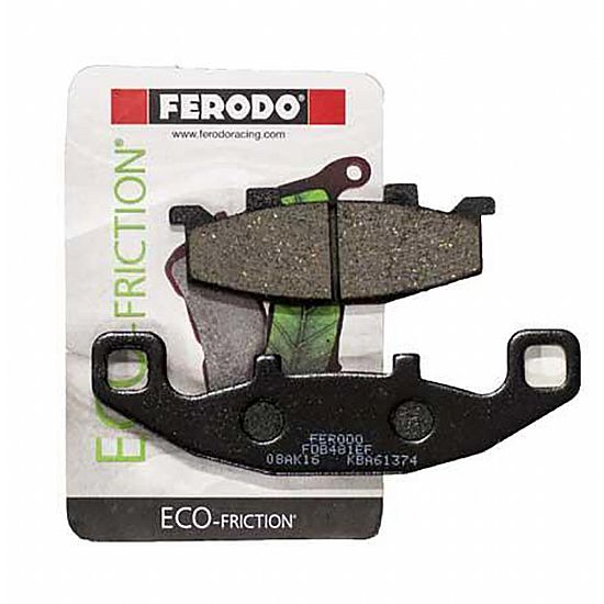 ΕΜΠΡΟΣ ΤΑΚΑΚΙΑ FERODO ECO FRICTION ΓΙΑ KAWASAKI KLE 500 FDB481EF