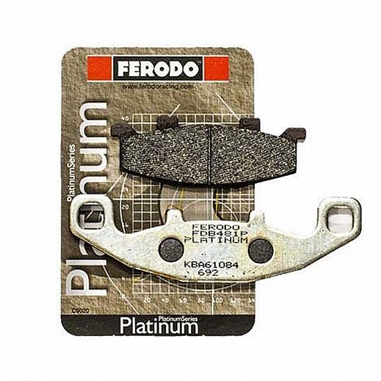 FERODO PLATINUM BRAKE PADS KAWASAKI KLE 500