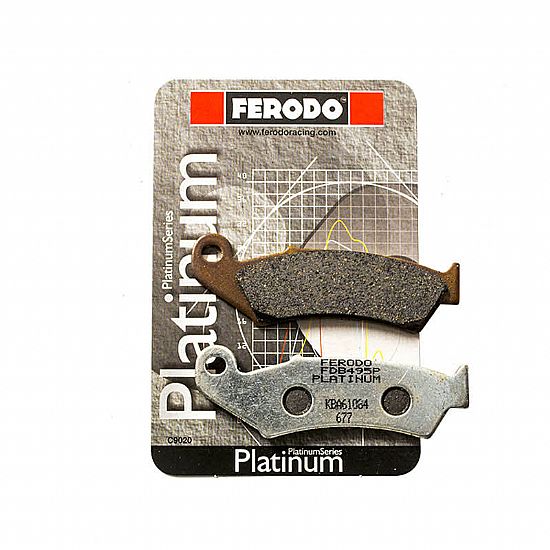 FRONT BRAKE PADS FERODO PLATINUM HONDA NX 250 DOMINATOR FDB495P