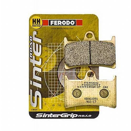 ΕΜΠΡΟΣ ΜΕΤΑΛΛΙΚΑ ΤΑΚΑΚΙΑ FERODO SINTERGRIP ST ΓΙΑ YAMAHA TDM 900