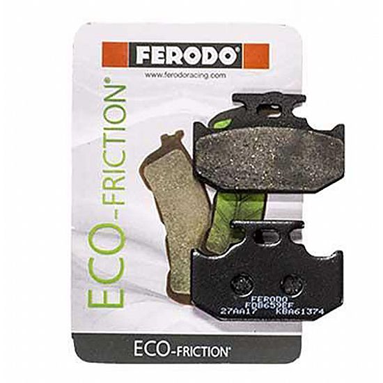 REAR BRAKE PADS FERODO ECO FRICTION YAMAHA TTR 250 FDB659EF