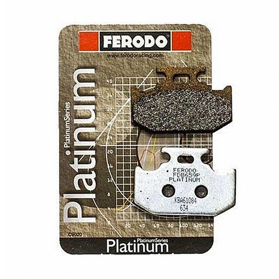 FERODO FDB659P PLATINUM BRAKE PADS YAMAHA TTR 250