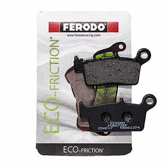 ΕΜΠΡΟΣ ΤΑΚΑΚΙΑ FERODO ECO FRICTION ΓΙΑ HONDA XL 350R FDB672EF