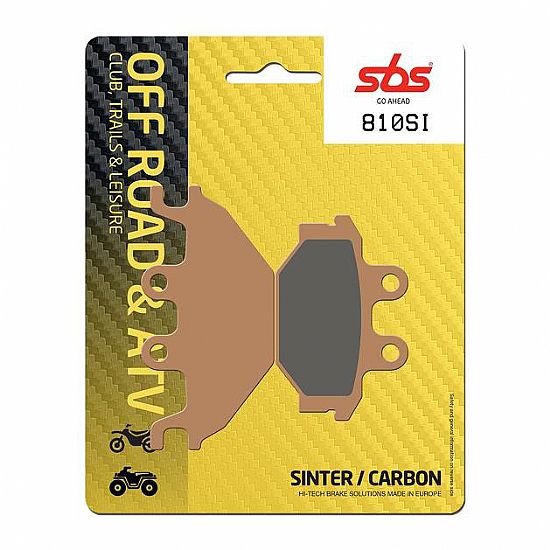 MOTORCYCLE BRAKE PADS SBS 810SI FA377 MX ATV