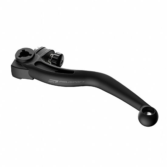 UNBREAKABLE CLUTCH LEVER POLISPORT HUSQVARNA/GASGAS BLACK