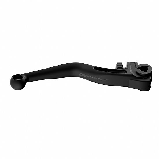 UNBREAKABLE BRAKE LEVER POLISPORT HUSQVARNA/GASGAS BLACK