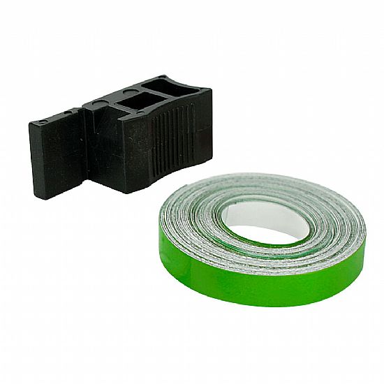 LAMPA WHEEL STRIPE RACING GREEN