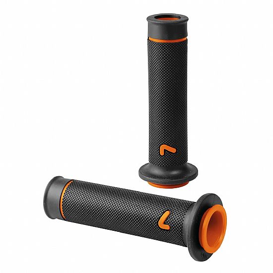 ΧΕΙΡΟΛΑΒΕΣ ΤΙΜΟΝΙΟΥ LAMPA ΜOTO SPORT ΖΕΥΓΑΡΙ ΜΑΥΡΟ - ΠΟΡΤΟΚΑΛΙ (22 MM-12CM/25MM-12,5CM)