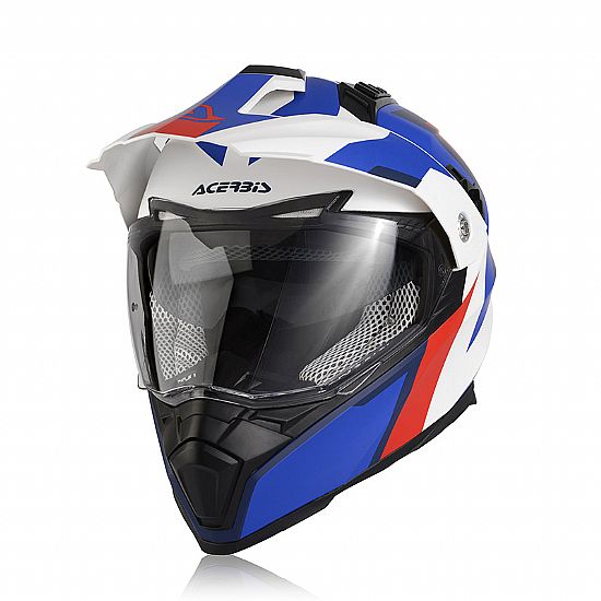 ACERBIS FLIP FS-606 WHITE - BLUE 22310.034