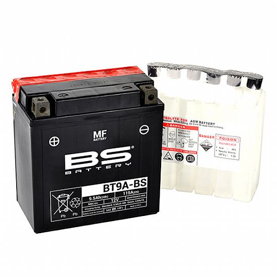 ΜΠΑΤΑΡΙΑ ΜΟΤΟΣΥΚΛΕΤΑΣ BS BATTERY BT9A-BS 9.5 AH