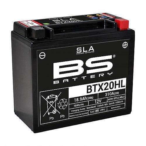 BS BATTERY BTX20HL SLA (YTX20L-BS) 18 AH