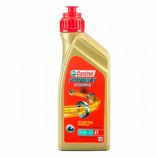 OIL FOR ENGINE SCOOTER 4T CASTROL POWER1 SCOOTER 10W/30 MB 1L