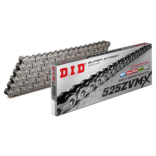 DID 525 (ZVM-X) X 124 LINKS BLACK