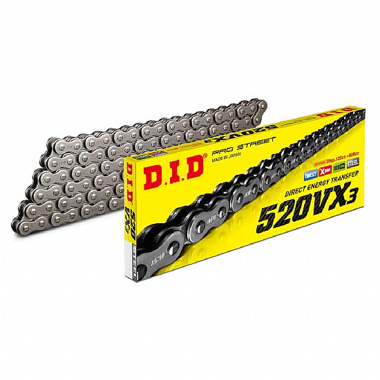 DRIVE CHAIN DID X’RING PROFESSIONAL 520VX3 X 108