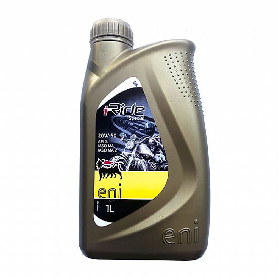 OIL FOR MOTORCYCLE ENI I-RIDE SPECIAL MOTO 20W-50 MA2 1L