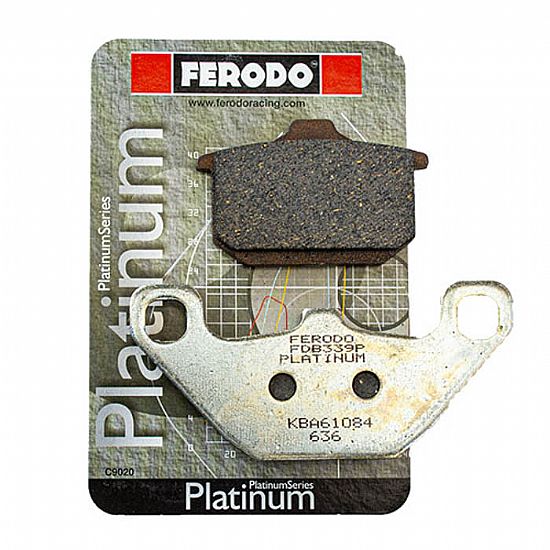 FRONT BRAKE PADS FERODO PLATINUM KAWASAKI VN 800 95-98 FDB339P