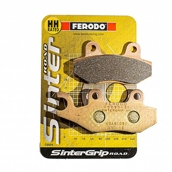 REAR BRAKE PADS FERODO SINTERGRIP ST TRIUMPH TIGER 1050 FDB631ST