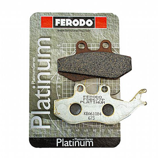 ΕΜΠΡΟΣ ΤΑΚΑΚΙΑ FERODO PLATINUM ΓΙΑ GILERA RUNNER FX/VXR 125 (00-01) FDB677P