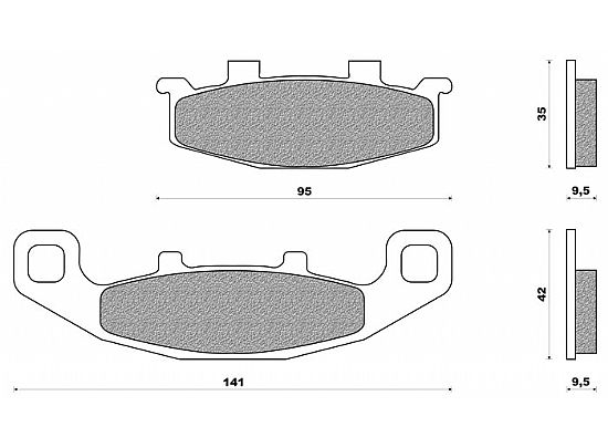 ORGANIC DISK PAD FD108B KLE 500 (00)