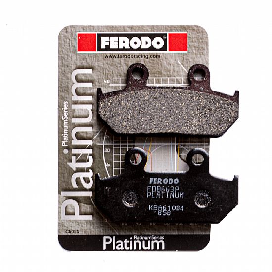 FERODO PLATINUM HONDA TRANSALP 600V FDB663P