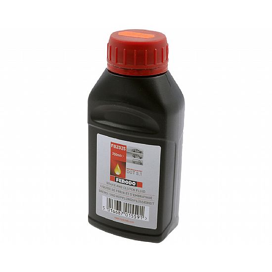 FERODO DOT 5.1  HIGH PERFOMANCE ROAD BRAKE FLUID 250ML