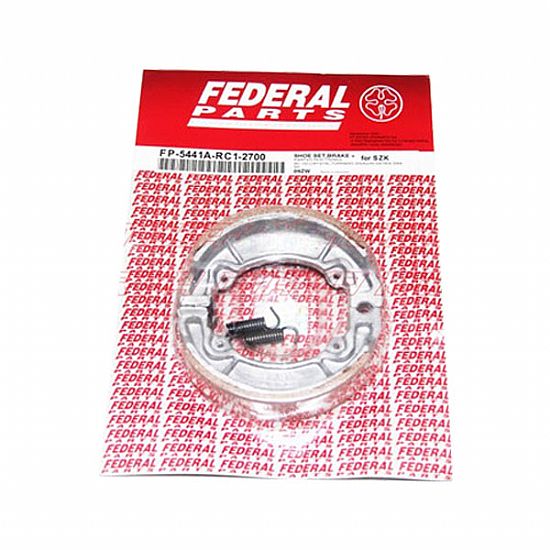 REAR BRAKE SHOES FEDERAL KAWASAKI KAZER