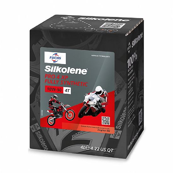 ΛΑΔΙ ΣΥΝΘΕΤΙΚΟ SILKOLENE PRO 4 10W-50 XP 4 ΛΙΤΡΑ