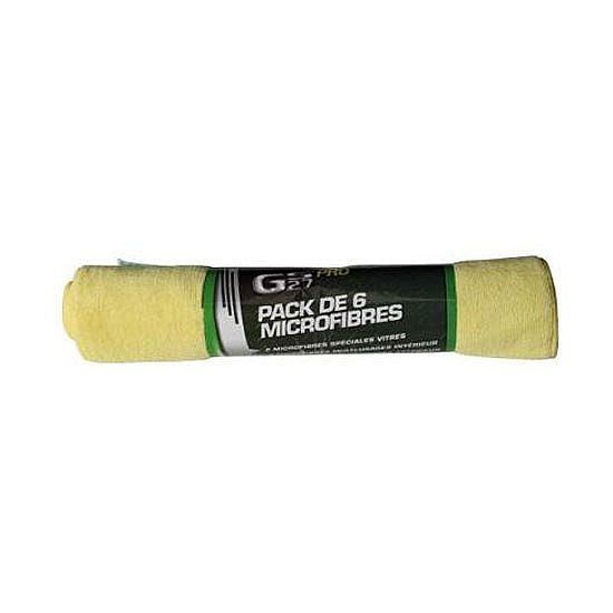 GS27 PACK OF 6 MICROFIBRE CLOTHS