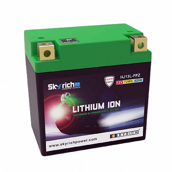 ΜΠΑΤΑΡΙΑ ΛΙΘΙΟΥ SKYRICH HJ13L-FPZ 12V 6AH ΓΙΑ HONDA AFRICA TWIN 1000/1100