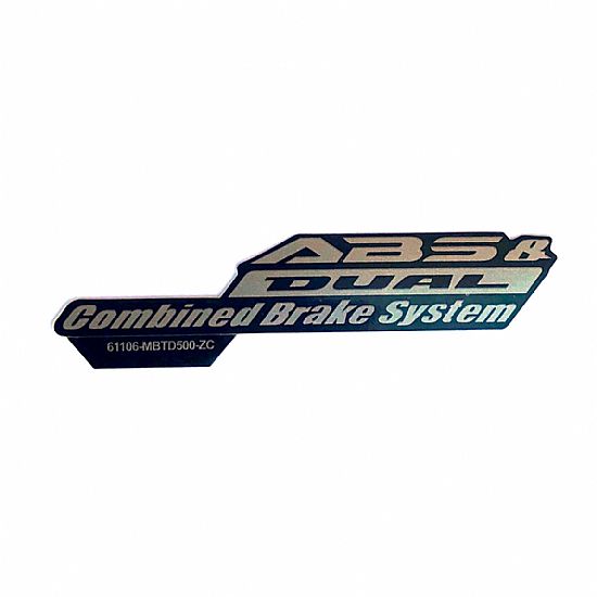 HONDA MARK ABS DUAL CBS  