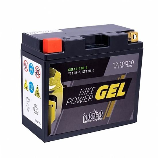 ΜΠΑΤΑΡΙΑ ΜΟΤΟΣΥΚΛΕΤΑΣ INTACT YT12B-4 GEL 10AH