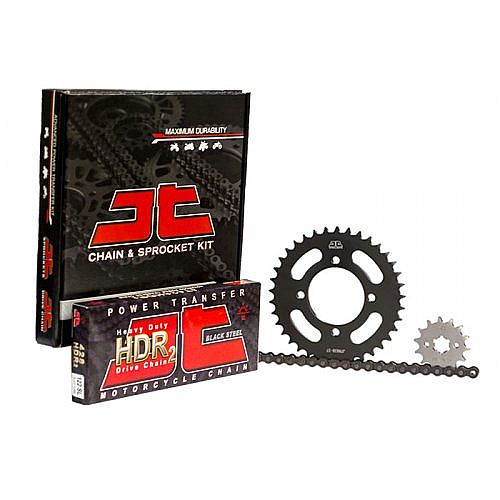 JT SET CHAIN-SPROCKETS HONDA SUPRA 125X HELMIN
