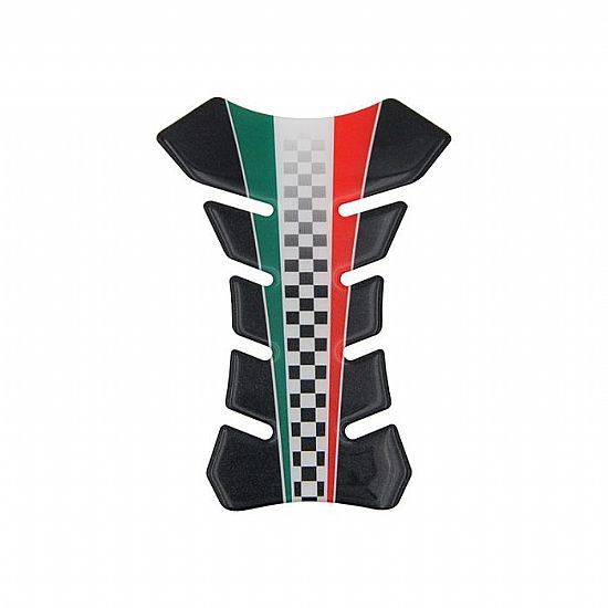 LIGHTECH TANK PROTECTOR ITALY FLAG BLACK