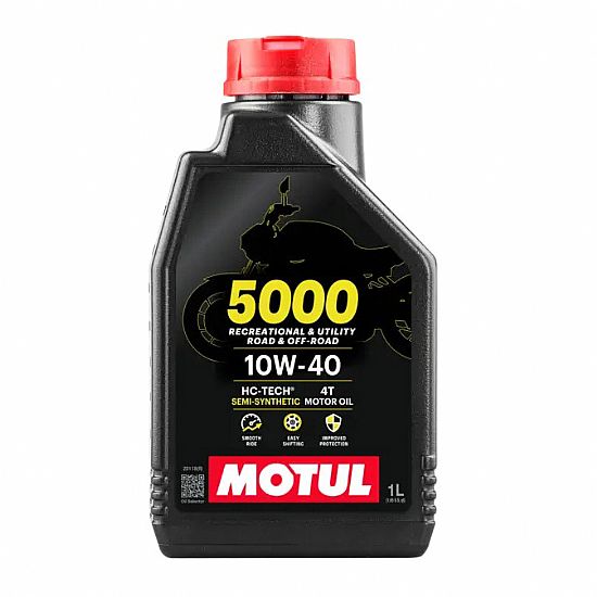 ΛΑΔΙ ΚΙΝΗΤΗΡΑ ΜΟΤΟΣΥΚΛΕΤΑΣ MOTUL 5000 10W-40 MA2 1L