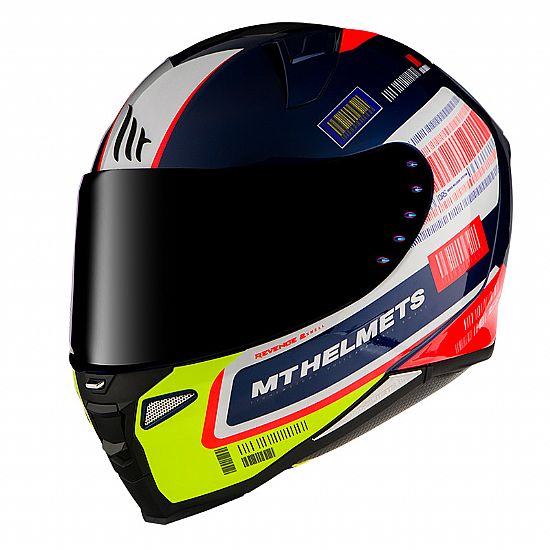 MT HELMETS REVENGE 2 RS A0 GLOSS PEARL