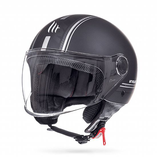 MT HELMET STREET ENTIRE C9 MAT BLACK