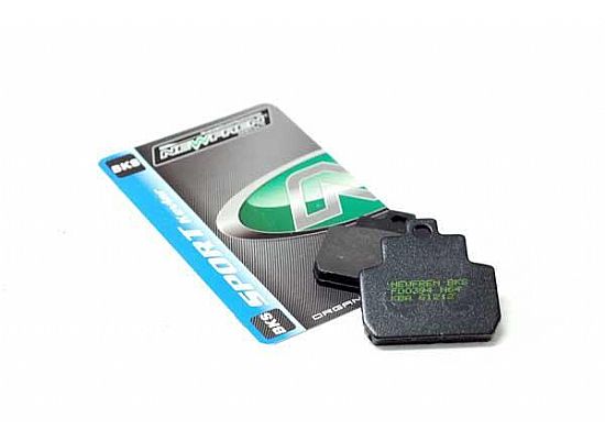 SET PADS REAR NEWFREN FD394BE WITH KEVLAR BEVERLY 500 (05)