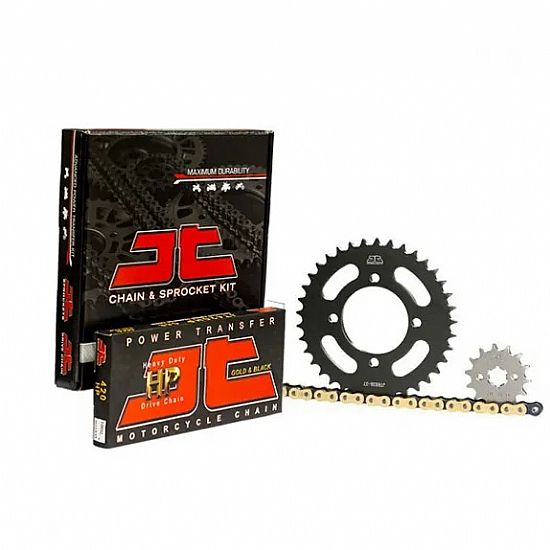 JT SET SPROCKET GOLD CHAIN HONDA ASTREA GRAND 110