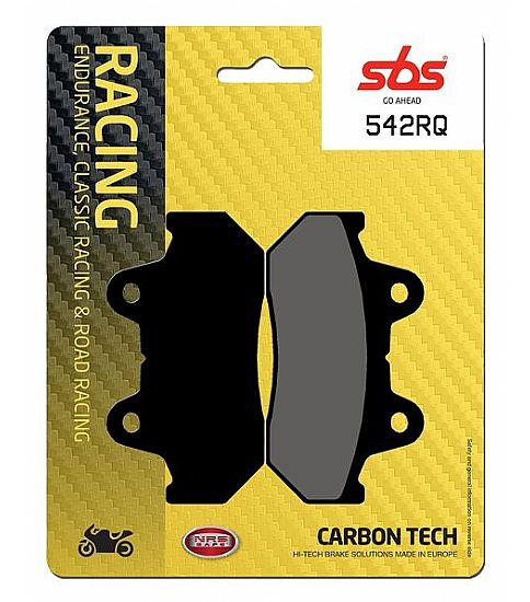 REAR BRAKE PADS SBS 542HF FA69/3 STD FR/RR