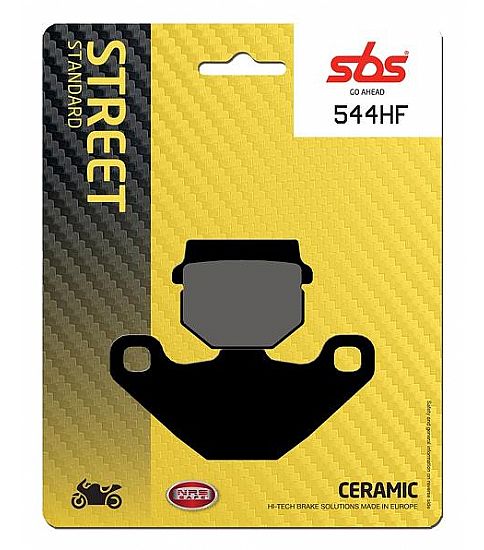 MOTORCYCLE BRAKE PADS SBS 544HF FA83 STD FR/RR ADLY/ATV150 