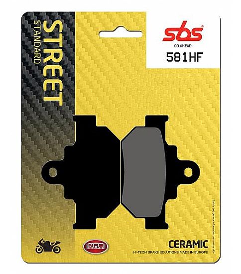 ΤΑΚΑΚΙΑ ΜΟΤΟΣΥΚΛΕΤΩΝ SBS 581HF FA106 STD FR/RR
