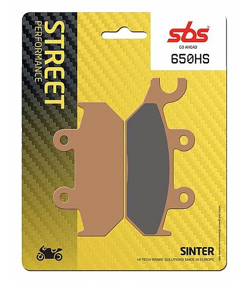 MOTORCYCLE BRAKE PADS SBS 650HS FA172 FR